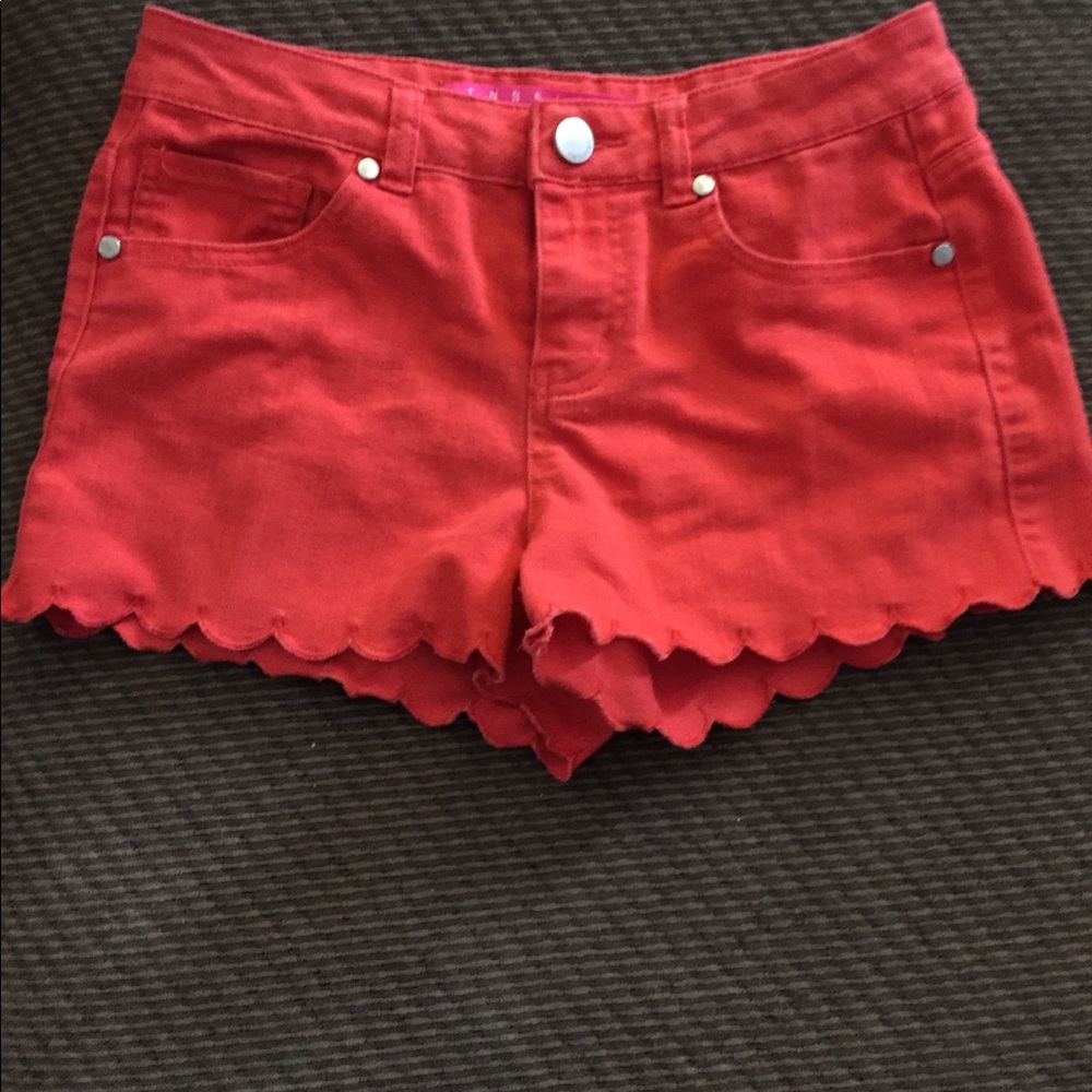 Shortie shorts size small
